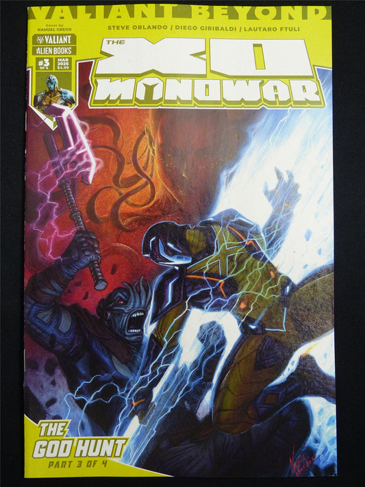 The X-O Manowar #3 - Mar 2026 Valiant Comic #3YB