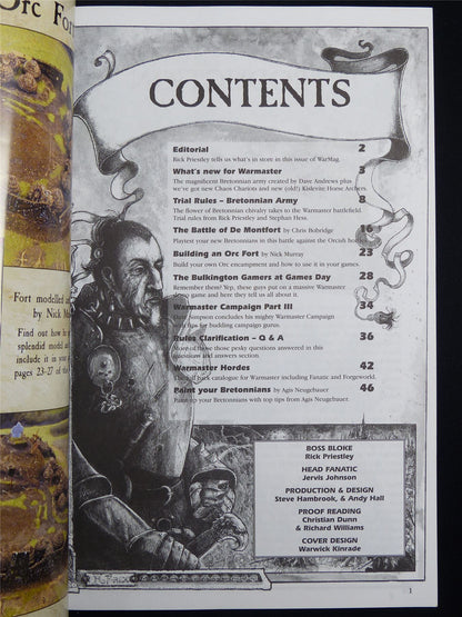 Warmaster #4 Join the Crusade - Games Workshop Magazine #1NG