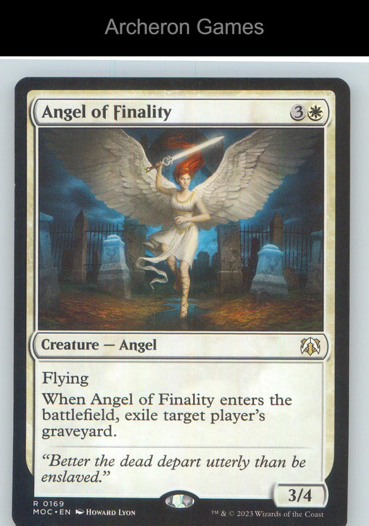 Angel of Finality MOC 169 R MTG Card NM/EX+