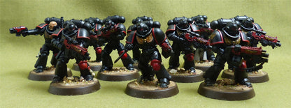 Intercessor Squad painted - Blood Angels - Warhammer 40K #3Z8