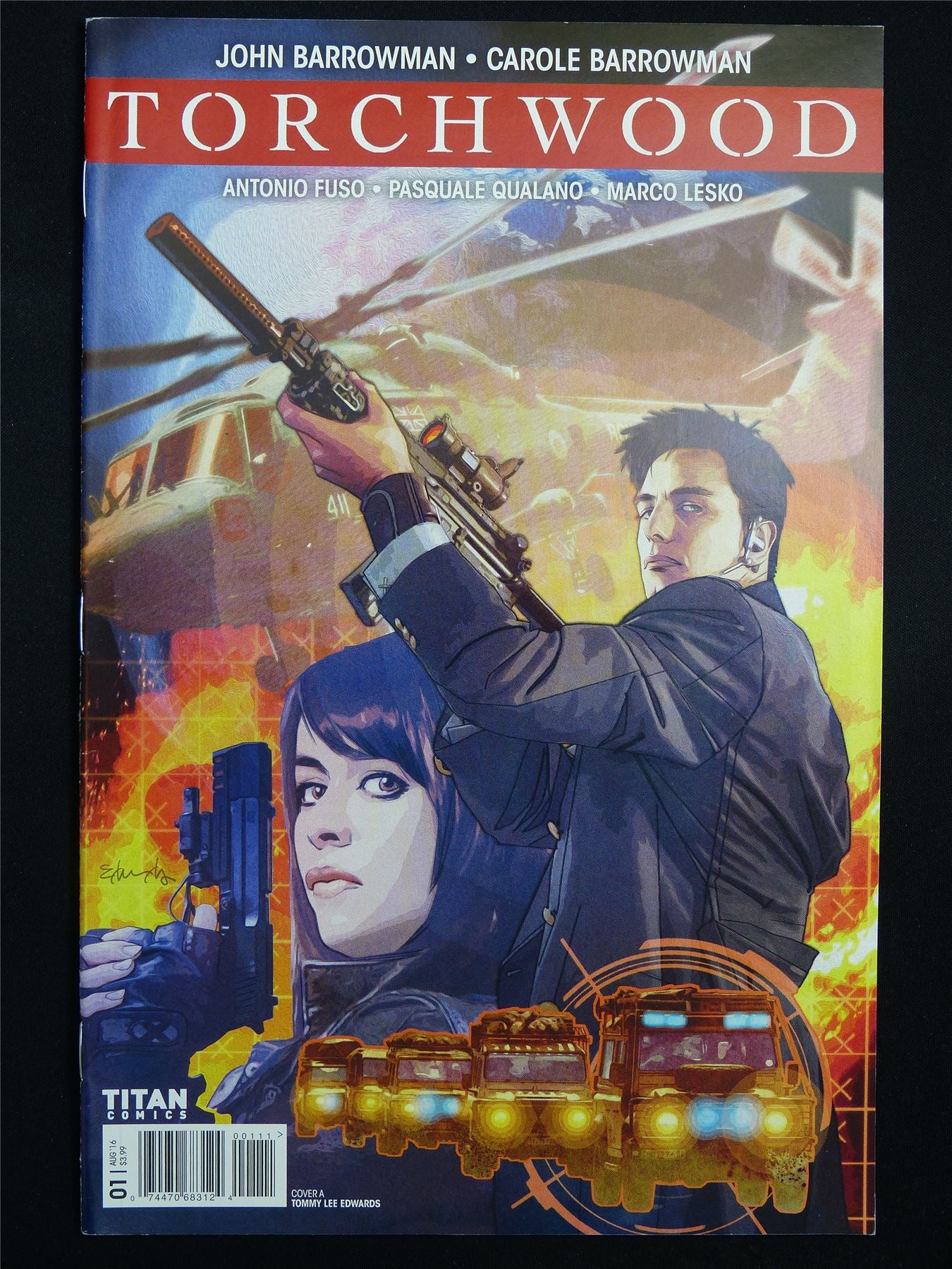 TORCHWOOD #1 - Titan Comic #3A5