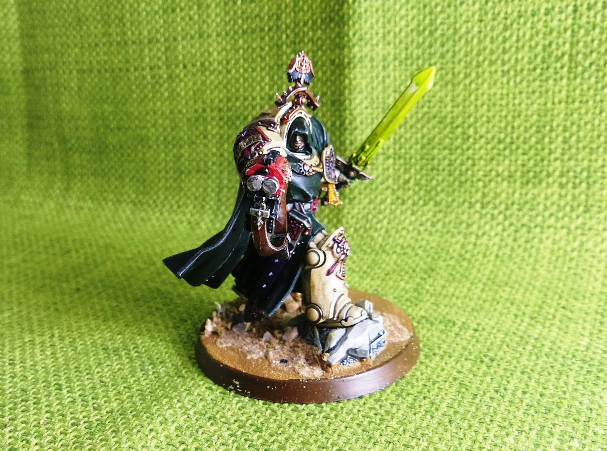 Belial, Grand Master of The Deathwing - Painted - Dark Angels - Warhammer AoS 40k #HI