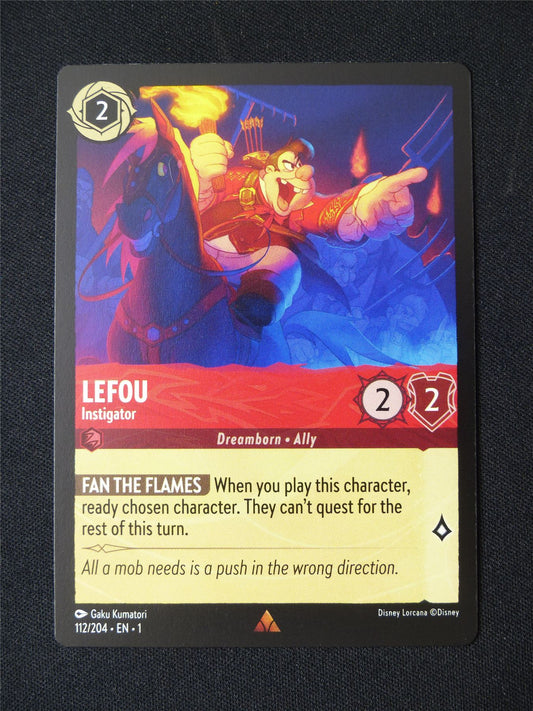 Lefou 112/204 - Lorcana Card #3CC