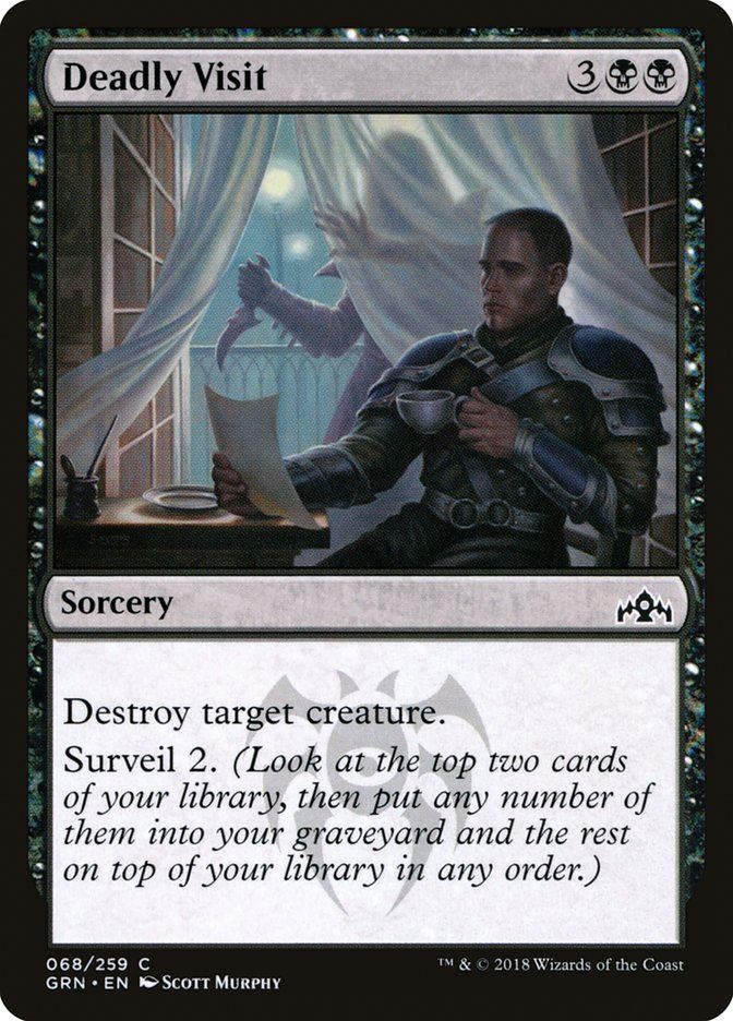 Deadly Visit - Guilds of Ravnica grn