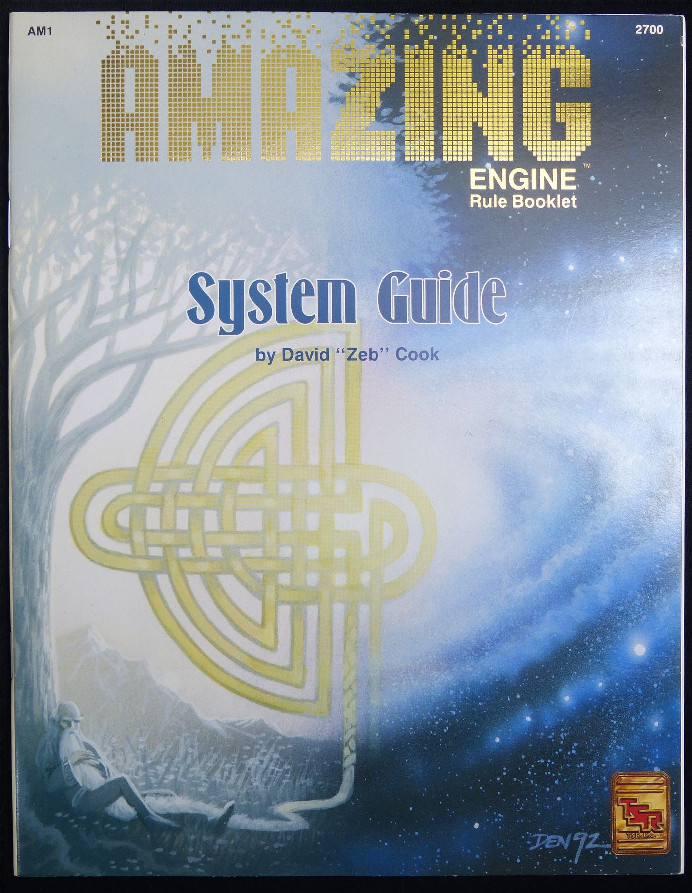 Amazing Engine Rule Booklet: System Guide - AM1 2700 TSR Roleplay Softback #KA