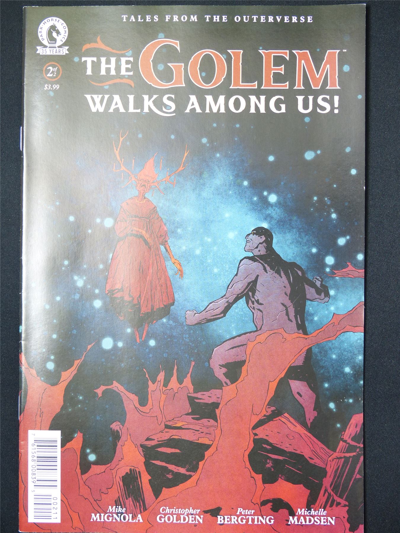 The GOLEM Walks Among Us! #2 - B&B Dark Horse Comic #7KD