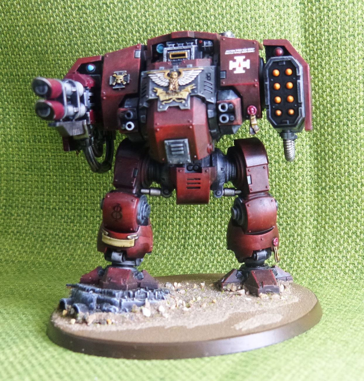 Blood Angels - Ballistus Dreadnought Painted - Warhammer AoS 40k #CP