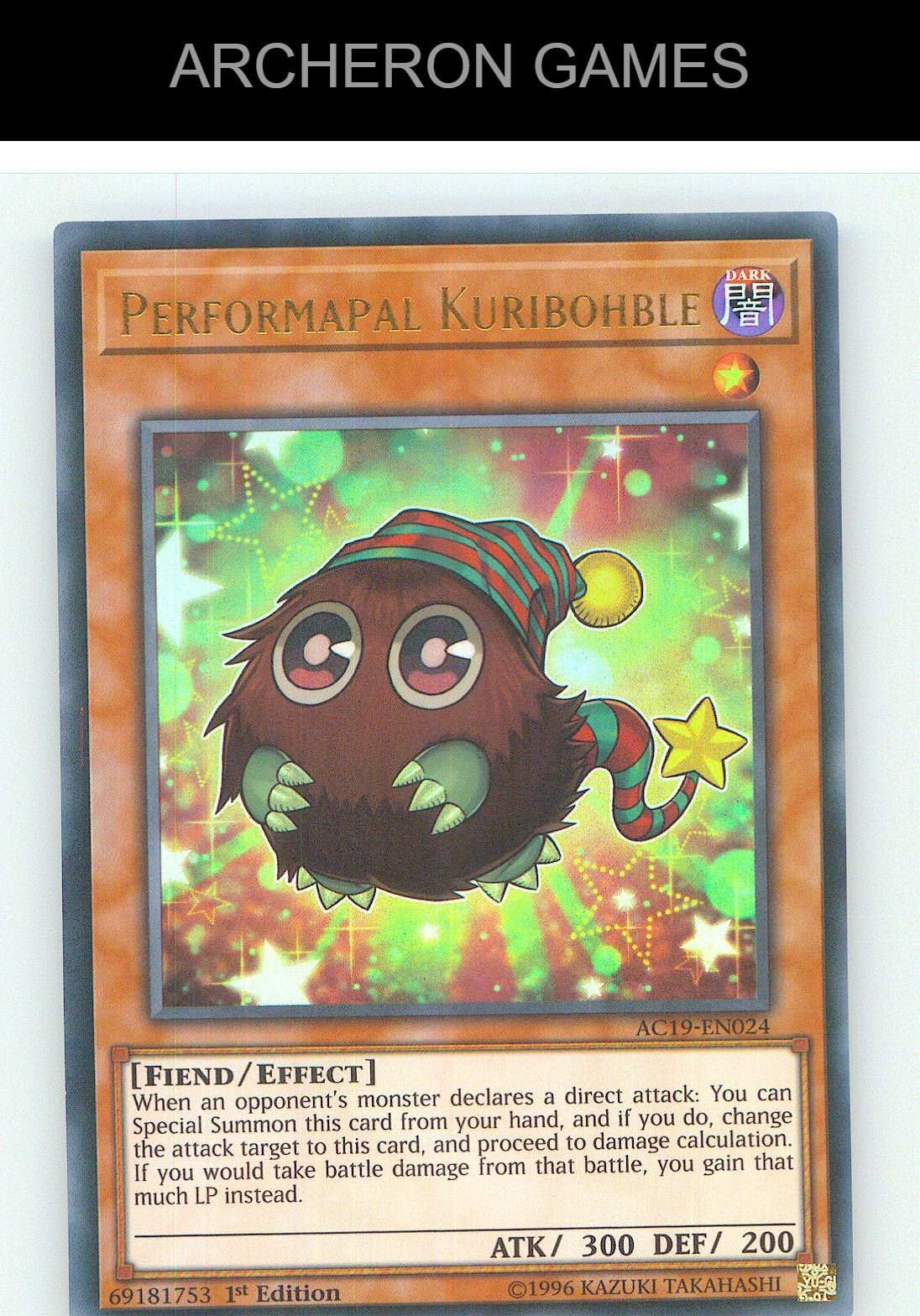 Performapal Kuribohble Ultra Rare YUGIOH Card 1st Edition