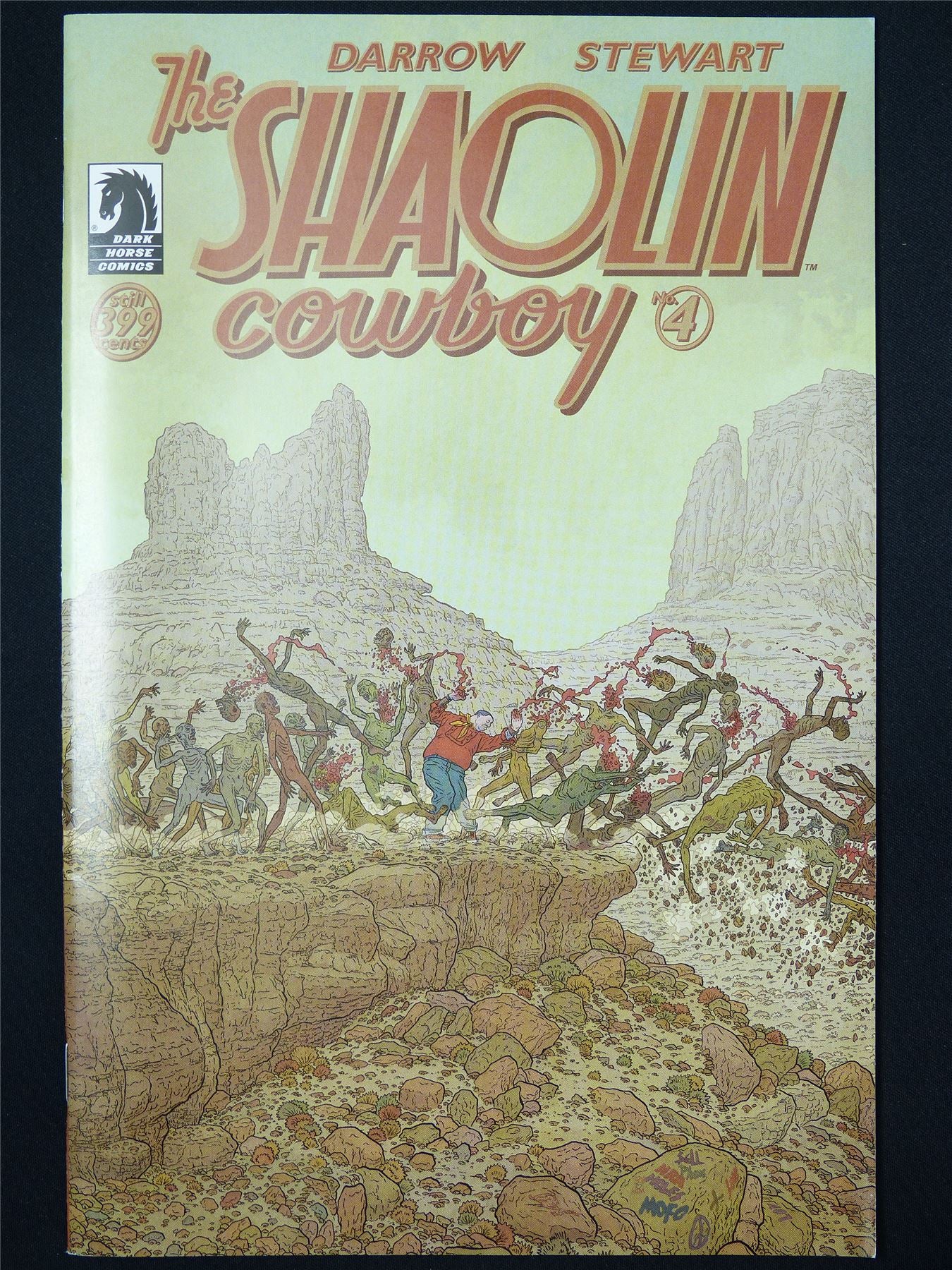 The SHAOLIN Cowboy #4 - B&B Dark Horse Comic #QG