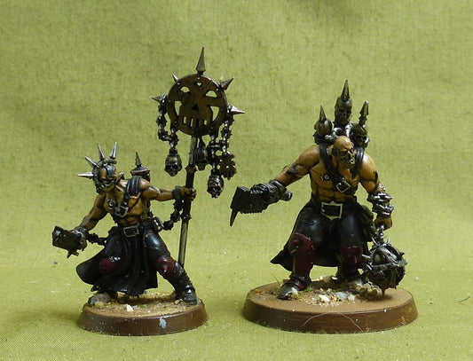Jakhals set of 2 painted - Warhammer Necromunda #2O5