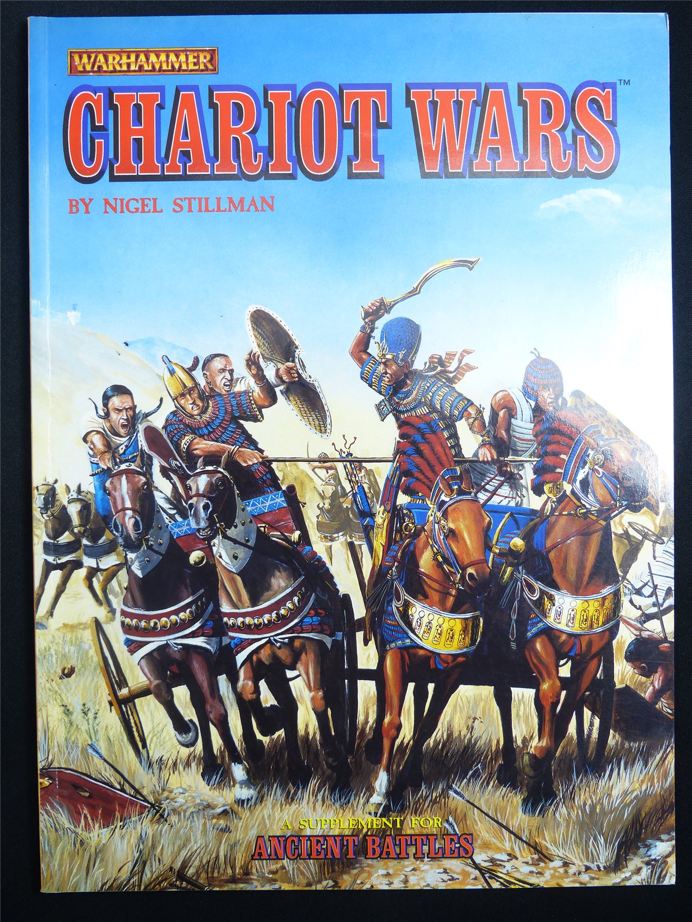 Chariot Wars: Ancient Battle Supplement Rulebook OOP - Warhammer Softback #K5