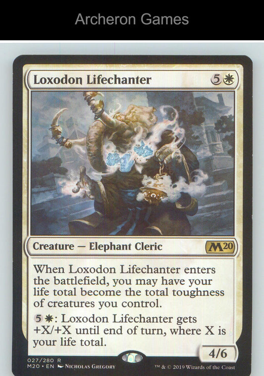 Loxodon Lifechanter M20 27 R MTG Card NM/EX+