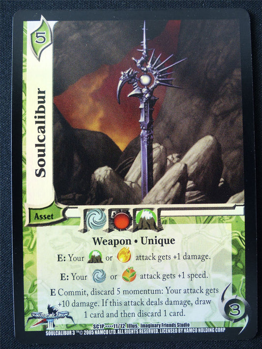 Soulcalibur Foil SC1P 11/12 - UFS Card #2H9