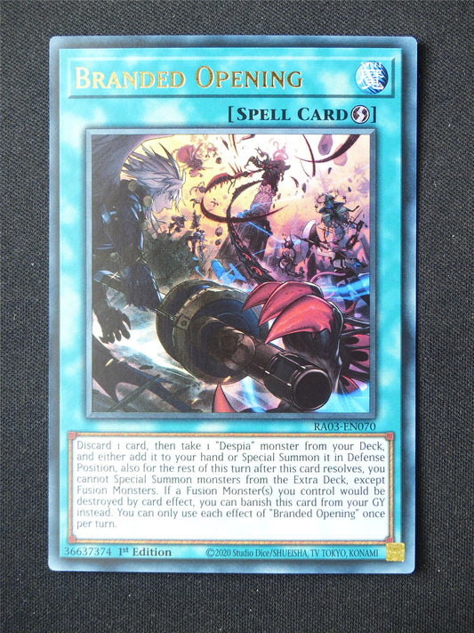 Branded Opening RA03 Ultra Rare - 1st ed Yugioh Card #9MO