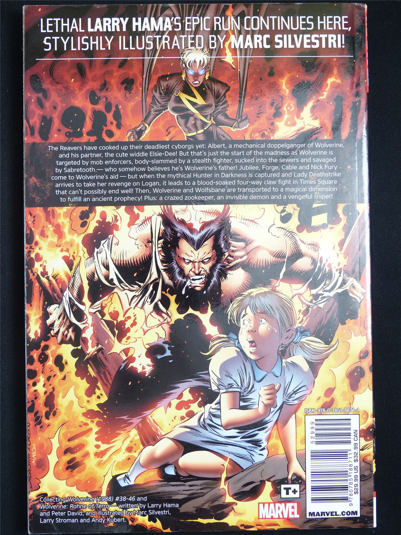 Wolverine by Larry Hama & Marc Silvestri - Marvel Graphic Softback #8N
