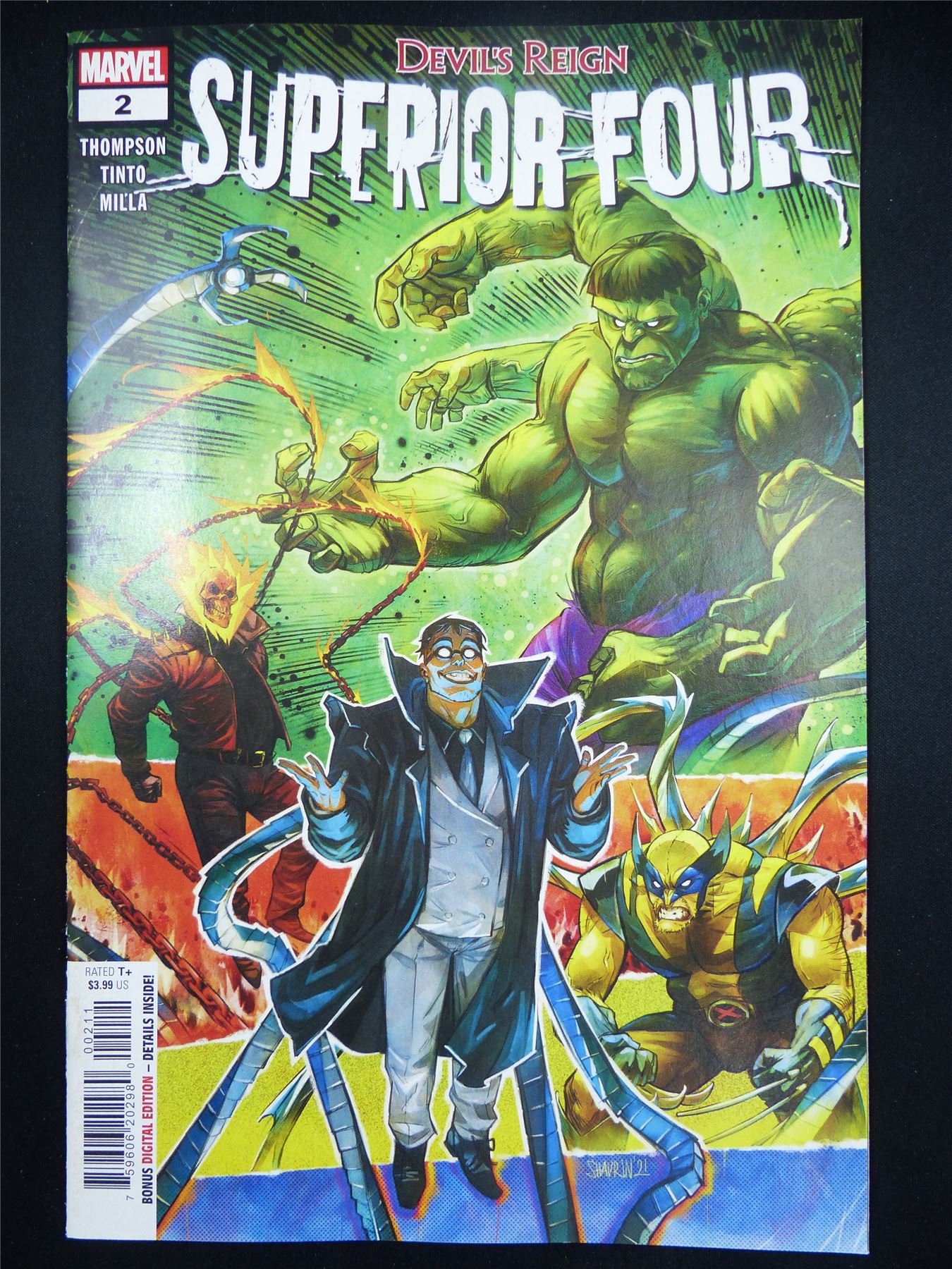SUPERIOR Four: Devil's Reign #2 - Marvel Comic #41P