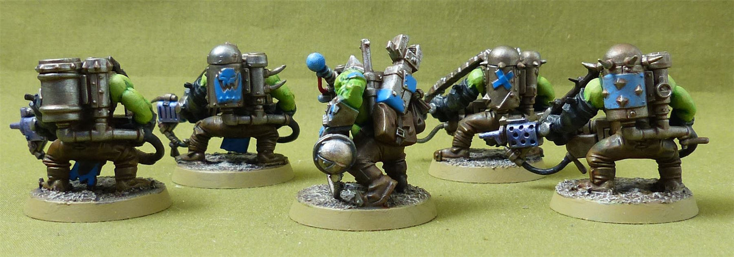 Burna Boyz painted - Orks - Warhammer 40K #4O5