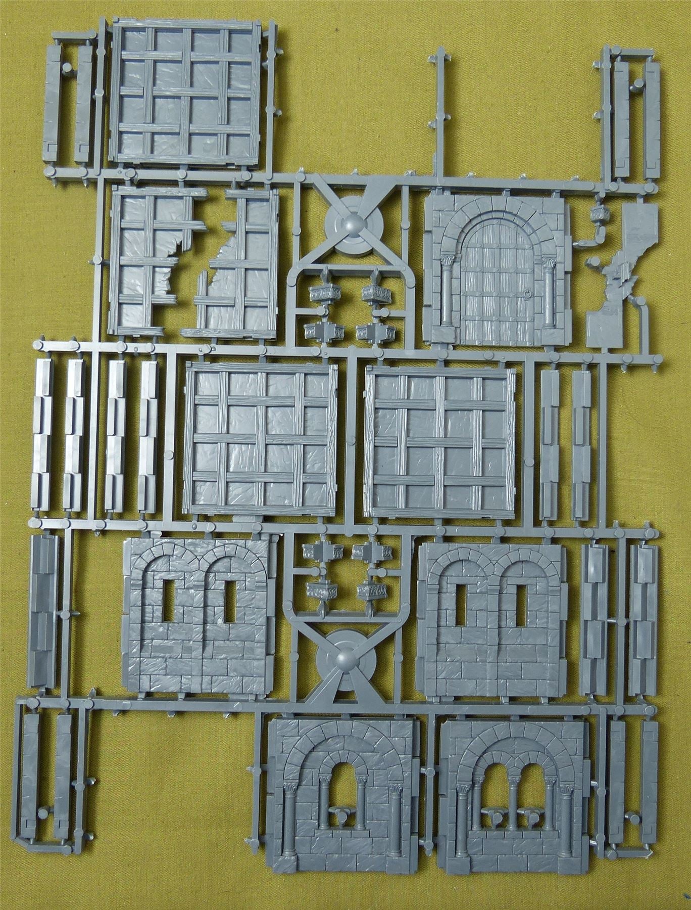 Gondor Ruins part-built - Warhammer Middle-Earth #IH