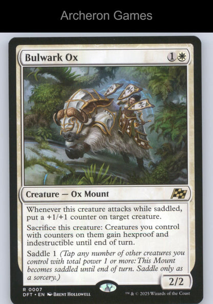 Bulwark Ox 7 R MTG Card Aetherdrift