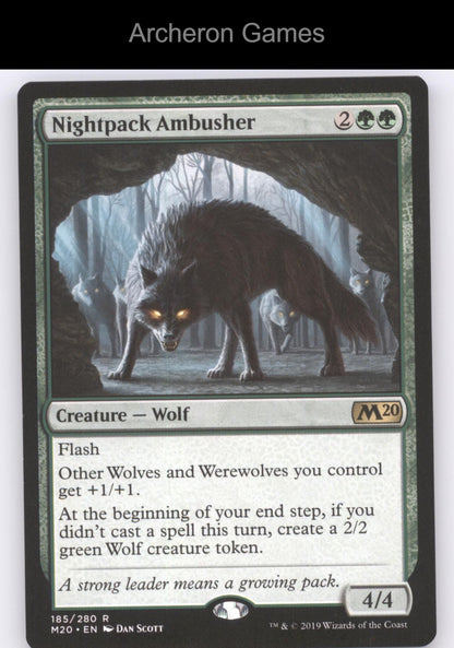 Nightpack Ambusher 185 R MTG Card Core Set 2020