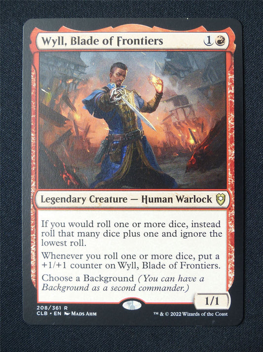 Wyll Blade of Frontiers - CLB - Mtg Card #2PC