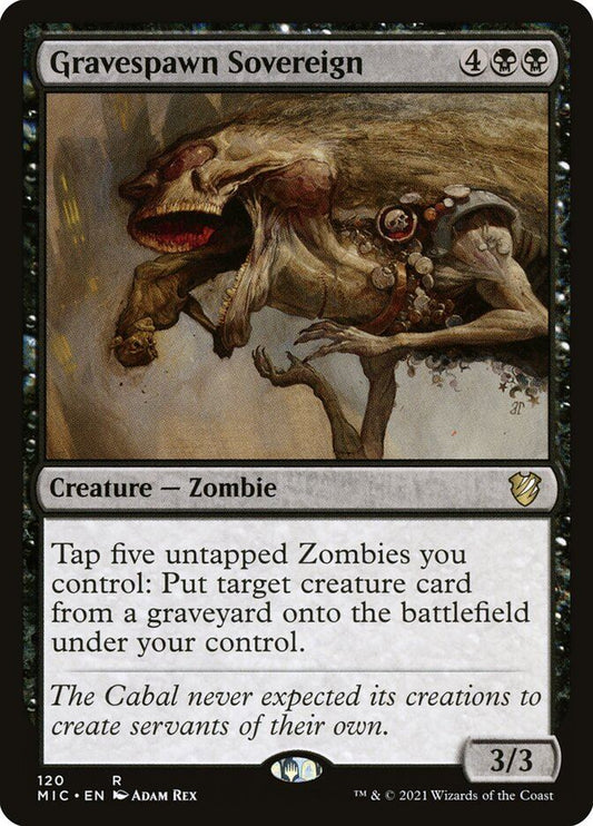 Mtg: MIC : Gravespawn Sovereign -  - NM