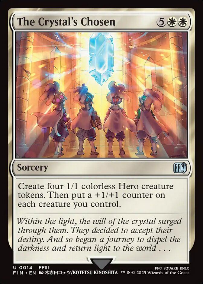 The Crystal's Chosen - Final Fantasy fin