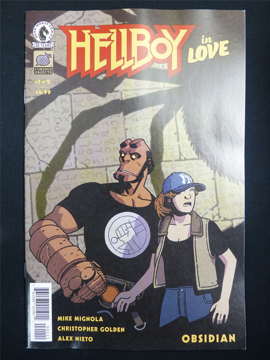 HELLBOY in Love: Obsidian #1 Cvr A - Jun 2026 Dark Horse Comic #1EL
