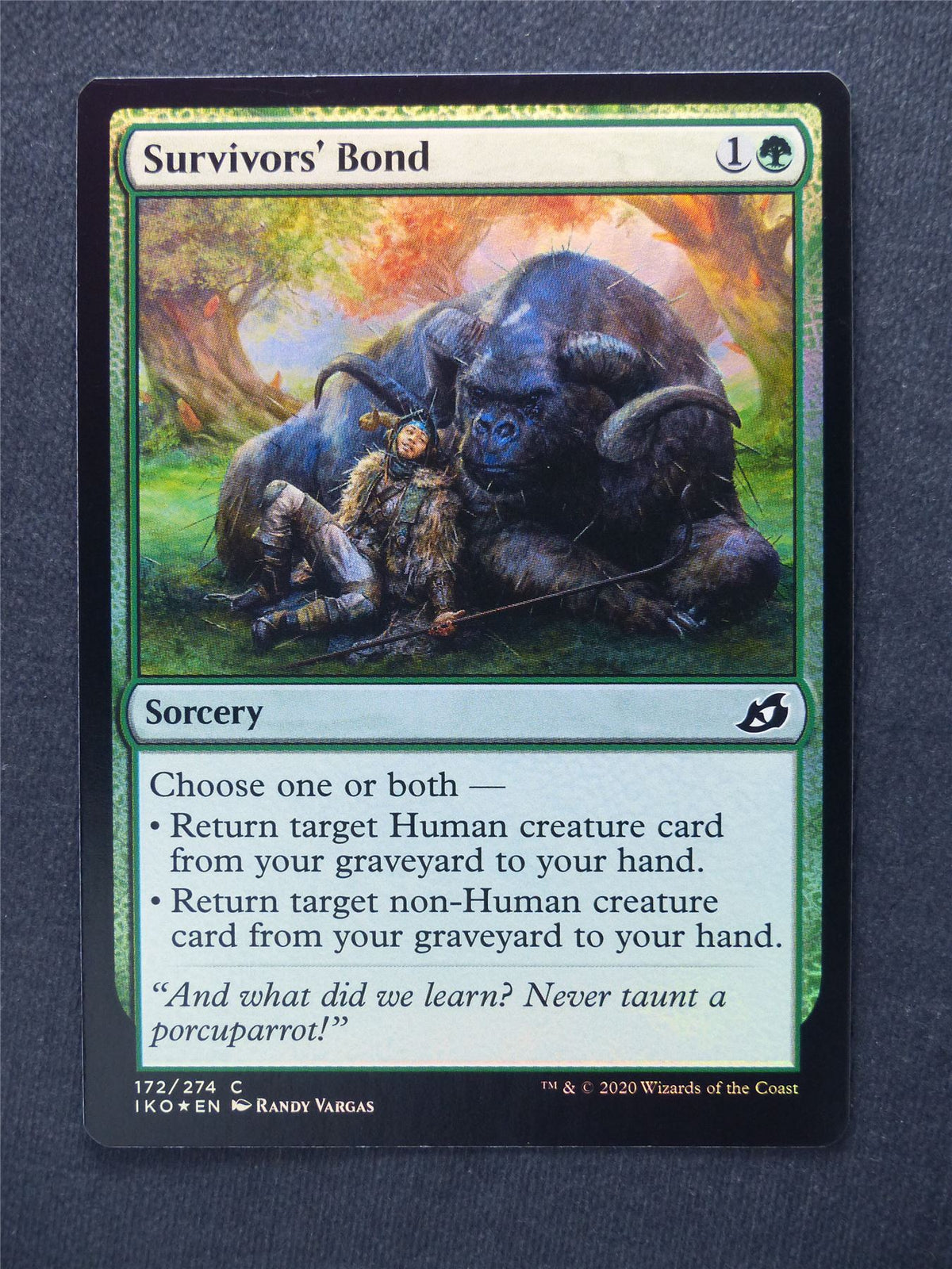 Survivors' Bond Foil - Mtg Magic Cards #WF