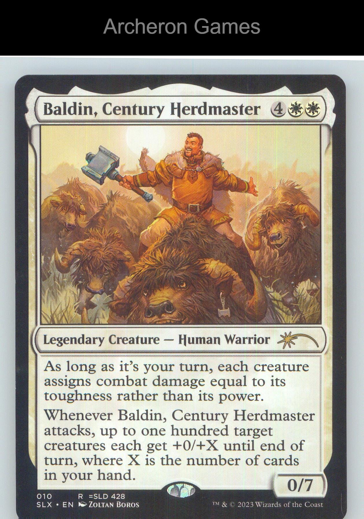 Baldin, Century Herdmaster 10 R MTG Card NM/EX+
