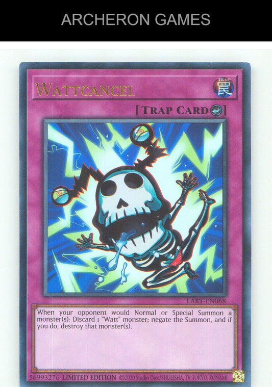 Wattcancel P YUGIOH Card Limited