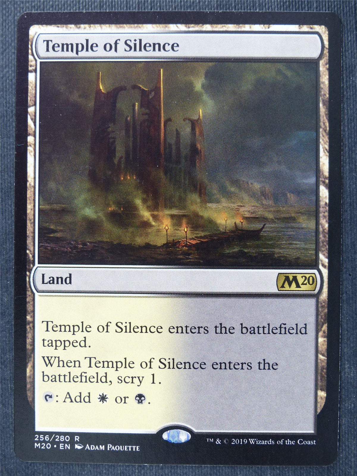 Temple of Silence - Mtg Magic Cards #29H