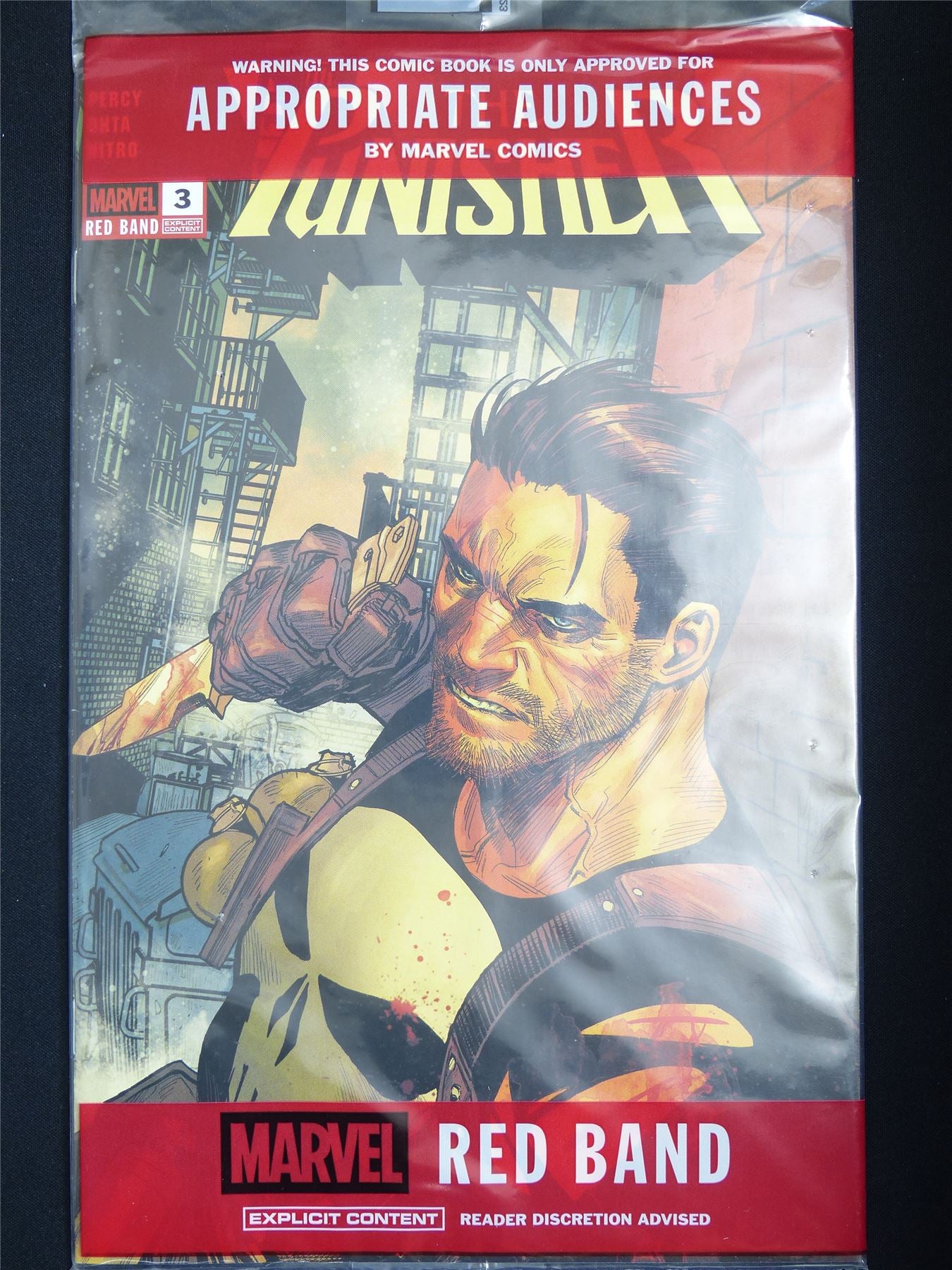 PUNISHER #3 Red Band - Jan 2026 Marvel Comic #6HA
