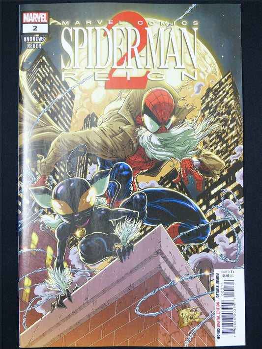 SPIDER-MAN Reign 2 #2 - B&B Oct 2024 Marvel Comic #4K0