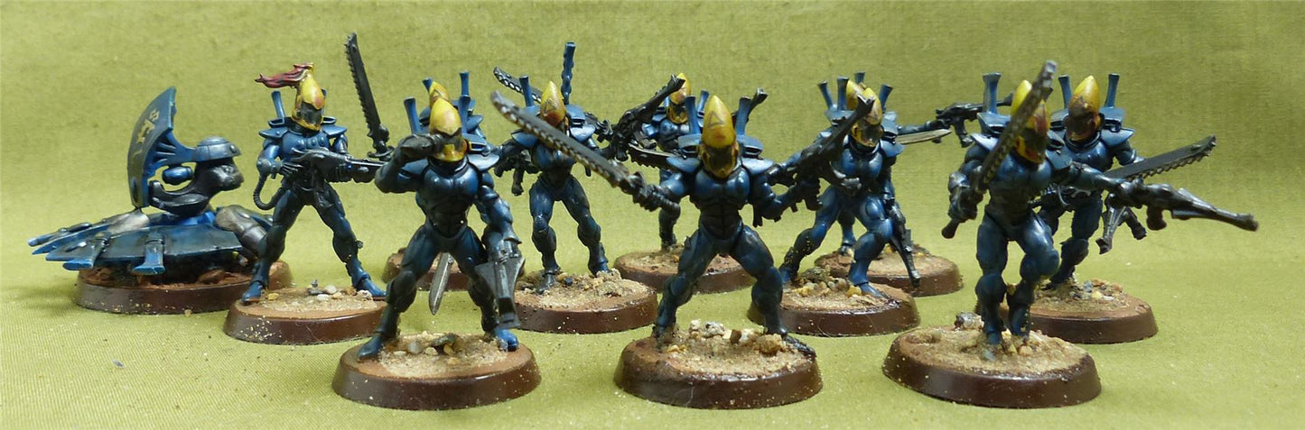 Storm Guardians painted - Aeldari - Warhammer 40K #19N
