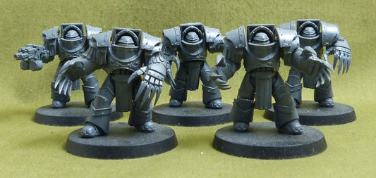 Cataphractii Terminators set of 5 - Blood Angels - Warhammer Horus Heresy #4DL