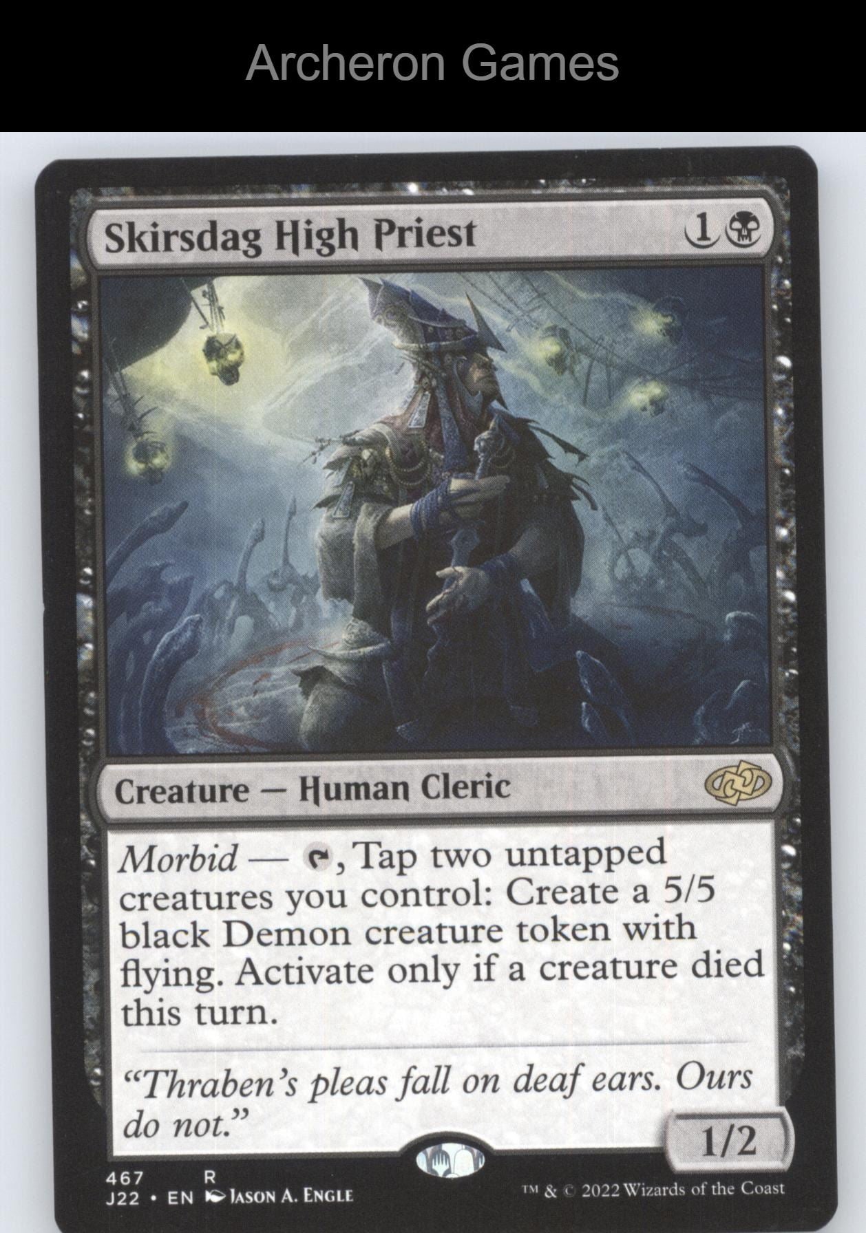 Skirsdag High Priest 467 R MTG Card Jumpstart 2022