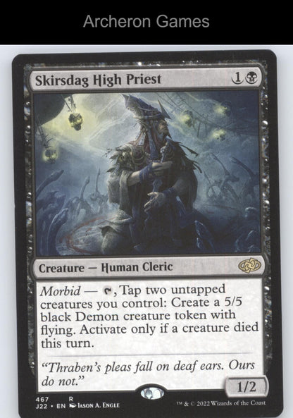 Skirsdag High Priest 467 R MTG Card Jumpstart 2022