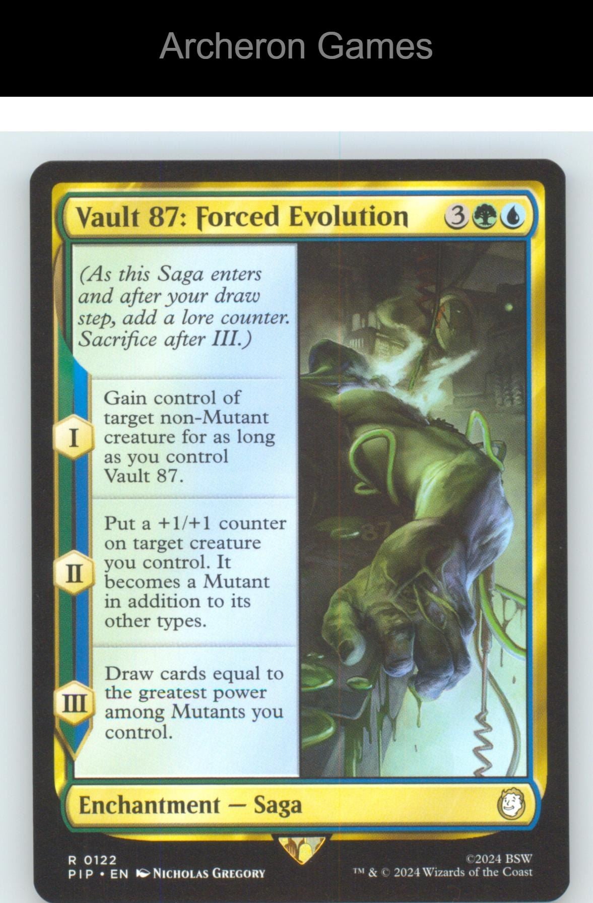 Vault 87: Forced Evolution PIP 122 R MTG Card NM/EX+