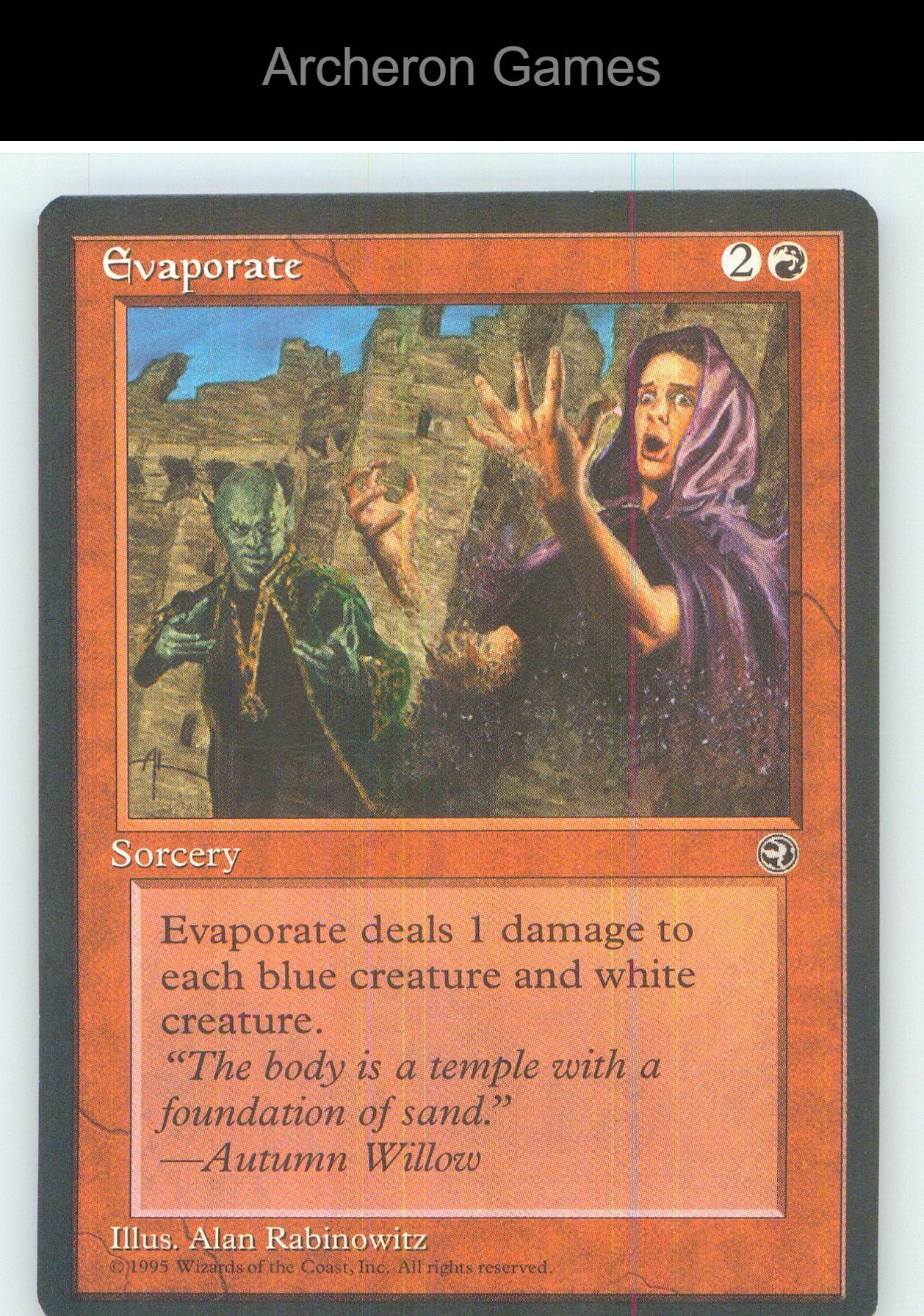 Evaporate HML UC MTG Card NM/EX+