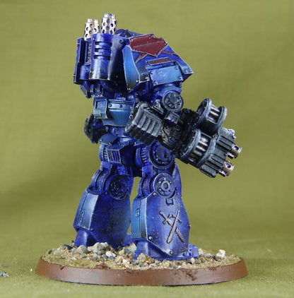 Contemptor Dreadnought - Crimson Fists - Painted - Warhammer 40K #E4