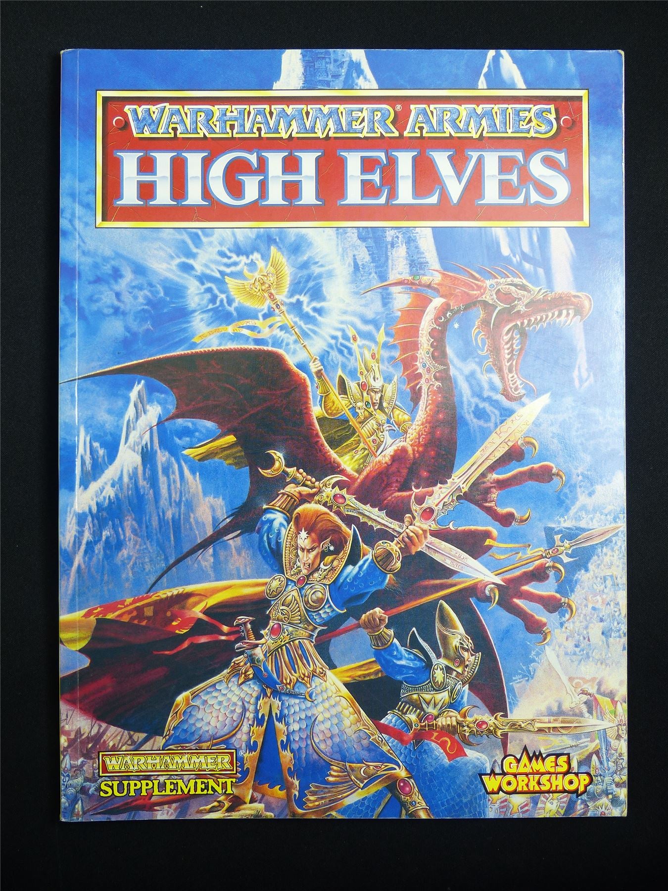Warhammer Armies: High Elves 4th Edition Softback 1993 - Warhammer Old World #1H6