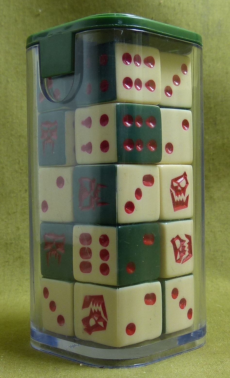 Gork & Mork Ork Dice Set OOP - Warhammer 40K #2BR