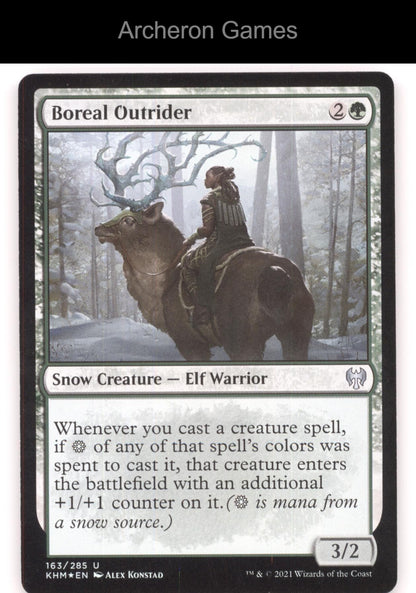 Boreal Outrider 163 UC MTG Card Kaldheim