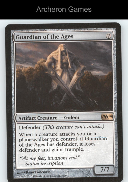 Guardian of the Ages 211 R MTG Card Magic 2014 (M14)