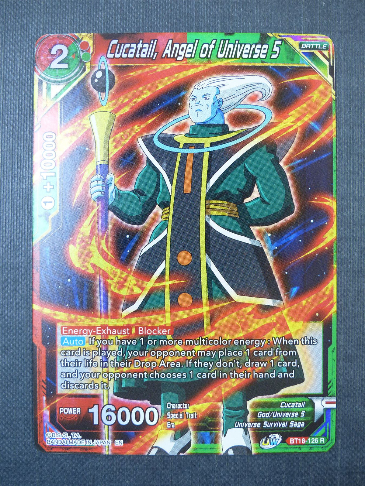 Cuctail Angel of Universe 5 R Foil - Dragon Ball Super Card #25