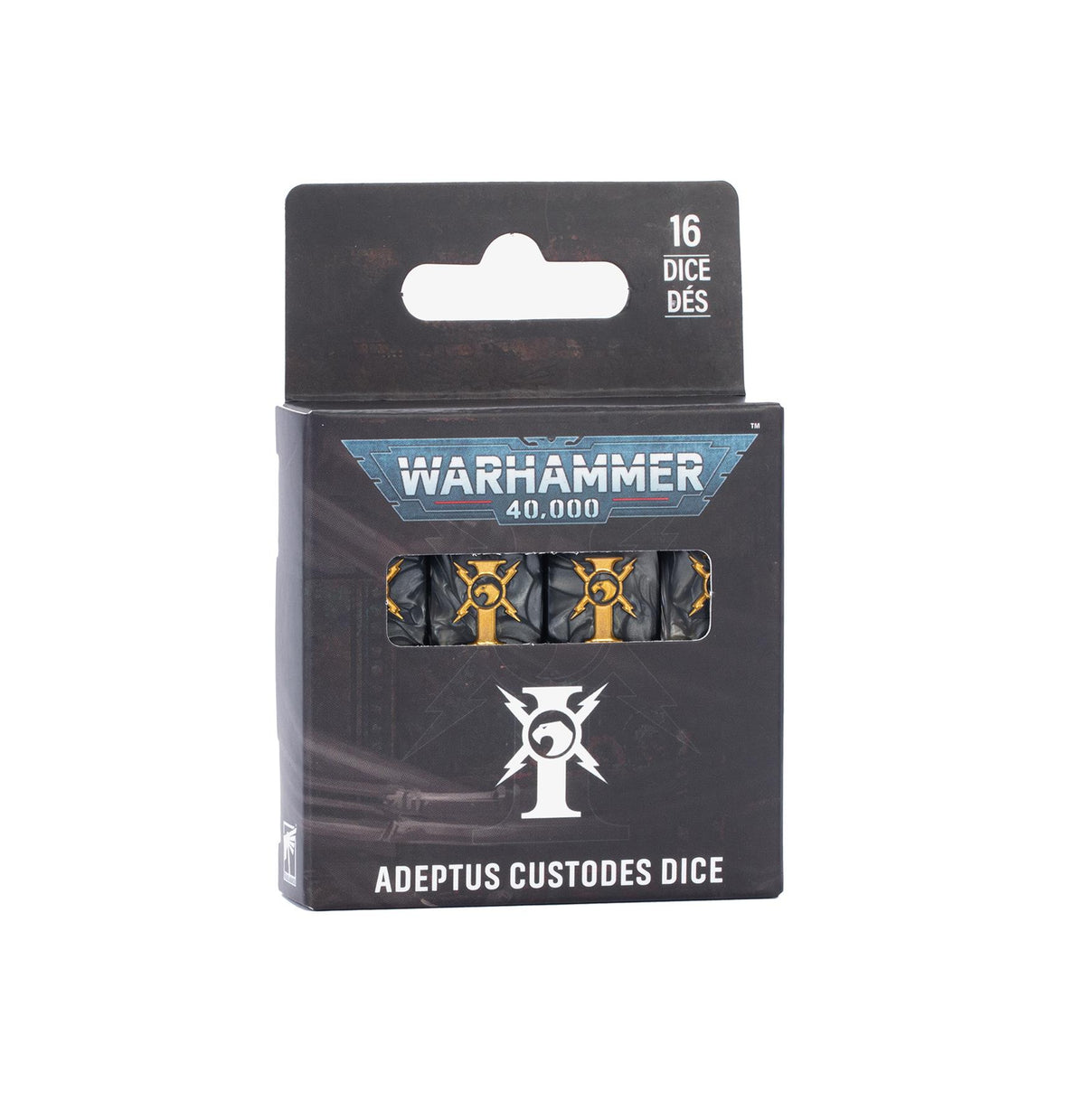 Adeptus Custodes Dice - Warhammer: 40K - Available from 17/10/2026