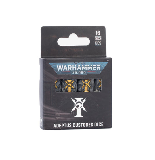 Adeptus Custodes Dice - Warhammer: 40K - Available from 17/10/2026