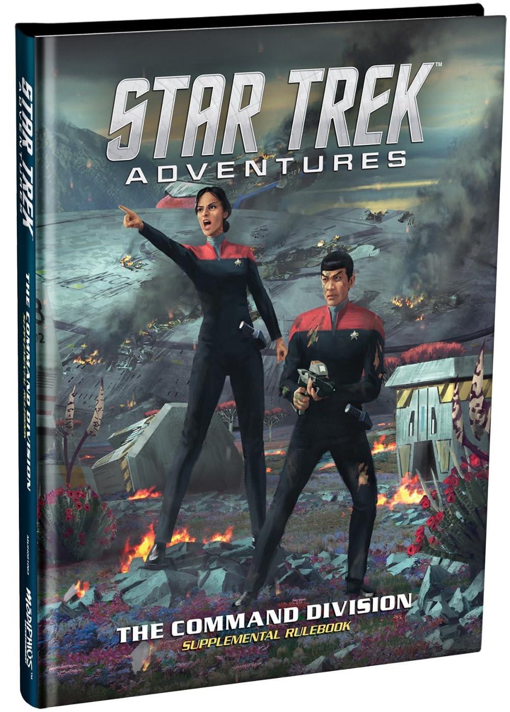 Star Trek Adventures: The command Division  Supplement Rulebook - Modiphius 2d20 Roleplay