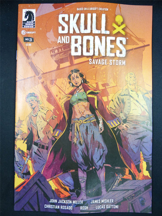 SKULL and Bones: Savage Storm #3 - May 2023 Dark Horse Comic #2FU